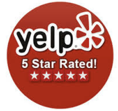 5 Stars on Yelp